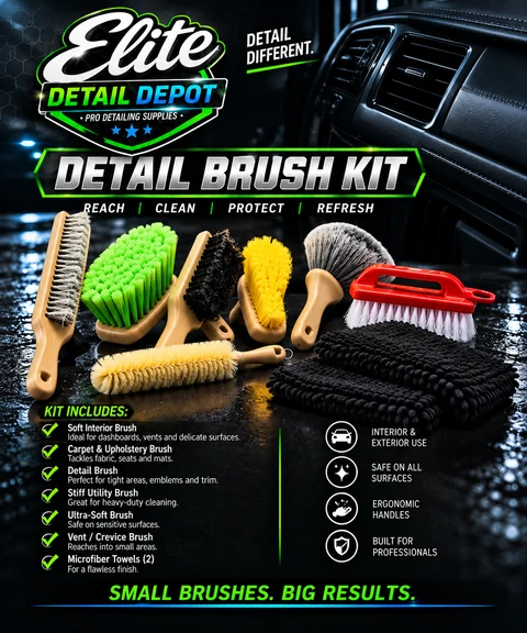 Detail Brush Kit Bundle